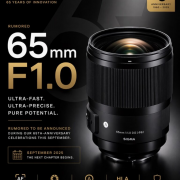 시그마 창사 65주년 기념 렌즈 65mm f/1.0