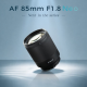 TTartisan NEO 시리즈 50mm 85mm f/1.8 AF 렌즈