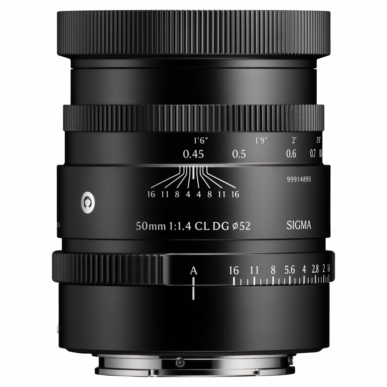 시그마 50mm F1.4 CL 측면